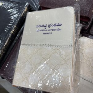 Special wedding bible compact size with zip and index
