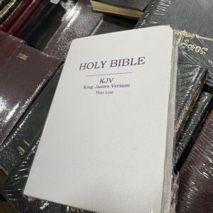 Wedding kjv thin line bibles compact size