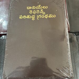 daniel reference పరిశుద్ధ గ్రంధము with gold edge open